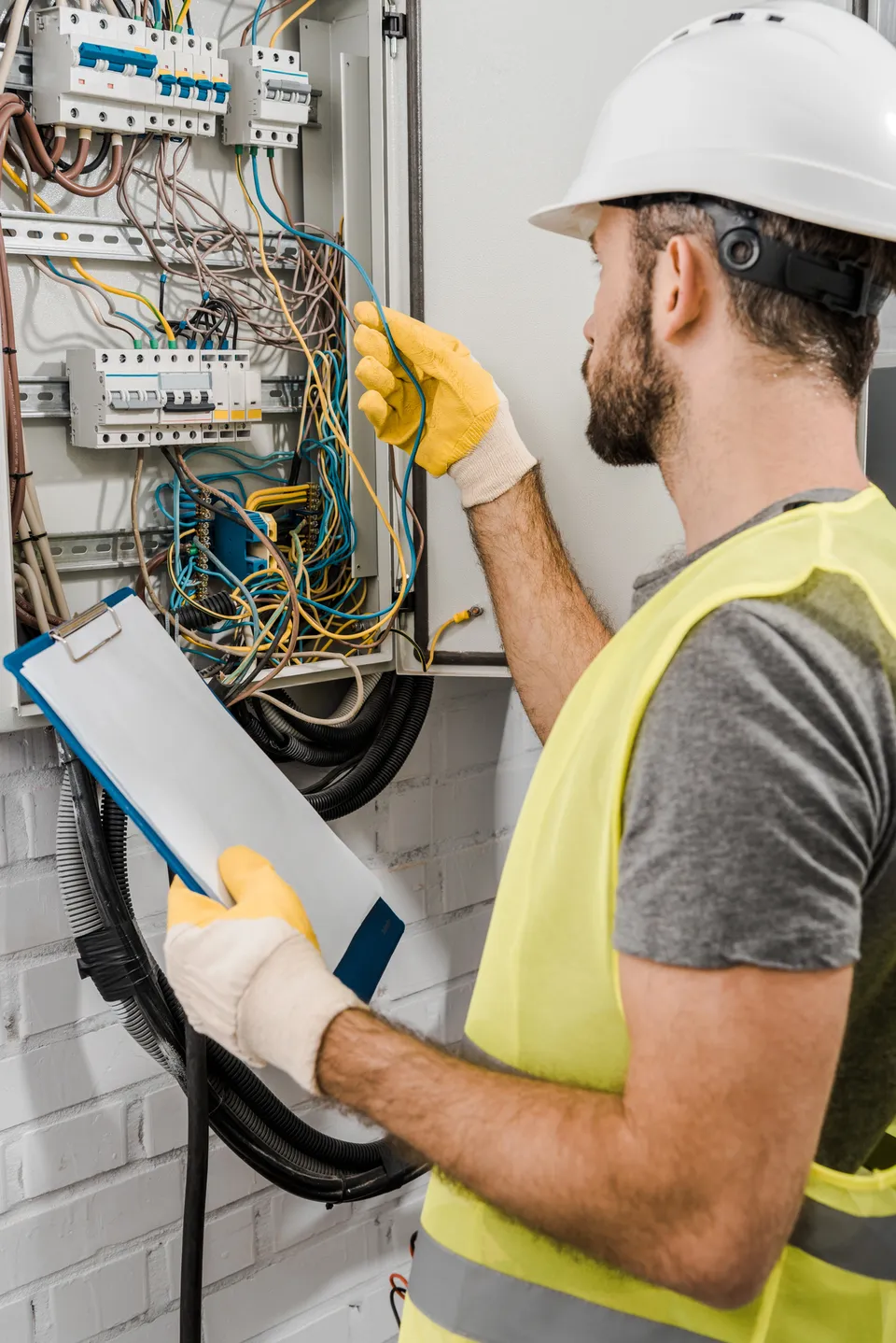 Residential electrical panel upgrade by licensed electrician in Rhode Island